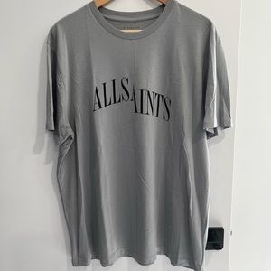 All Saints Split Design T- Shirt